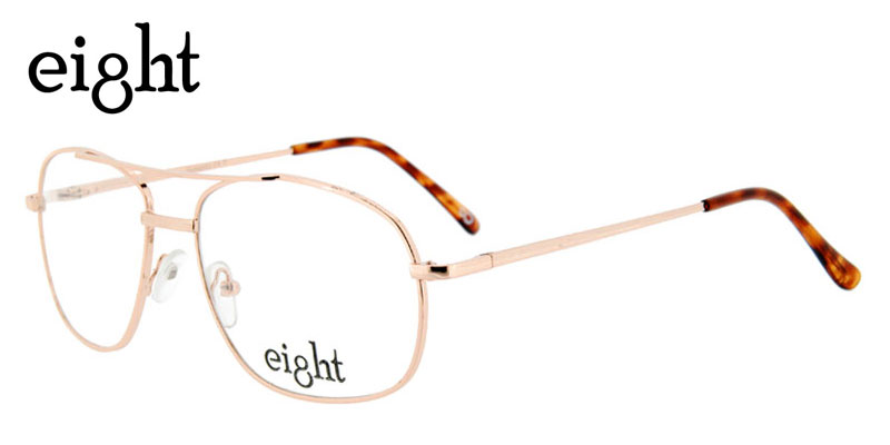 *! Eight 123A Gold Discount Eyeglass Frames For Sale Cheap - Answer